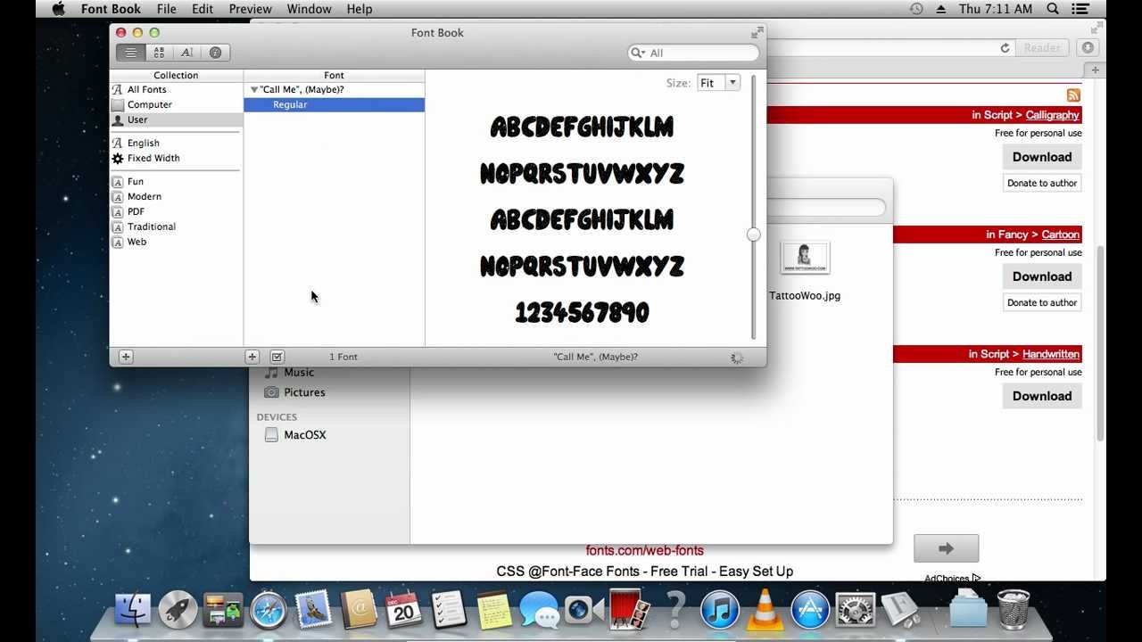 How To Download Fonts On Mac Youtube